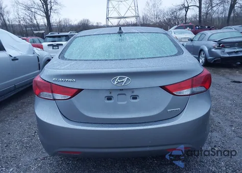 2012 Hyundai Elantra Limited (Ulsan Plant) z USA, uszkodzony, nr VIN KMHDH4AE1CU435730